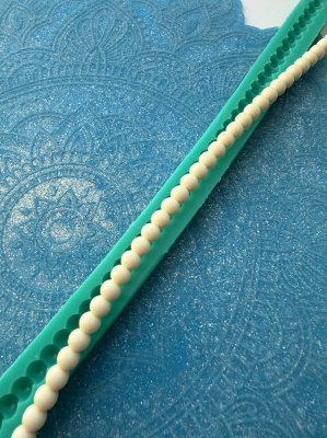 Молд бордюр "Жемчужины" (XXL)