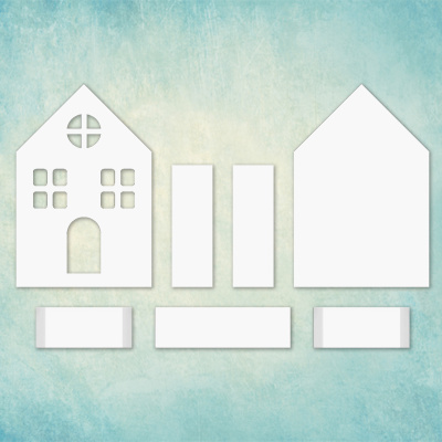 Молд конструктор "Домик" (XS)